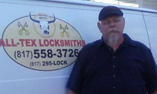 All-Tex Locksmiths professional technician